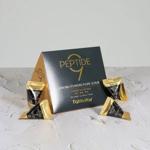 Farmstay peptide 9 scrub