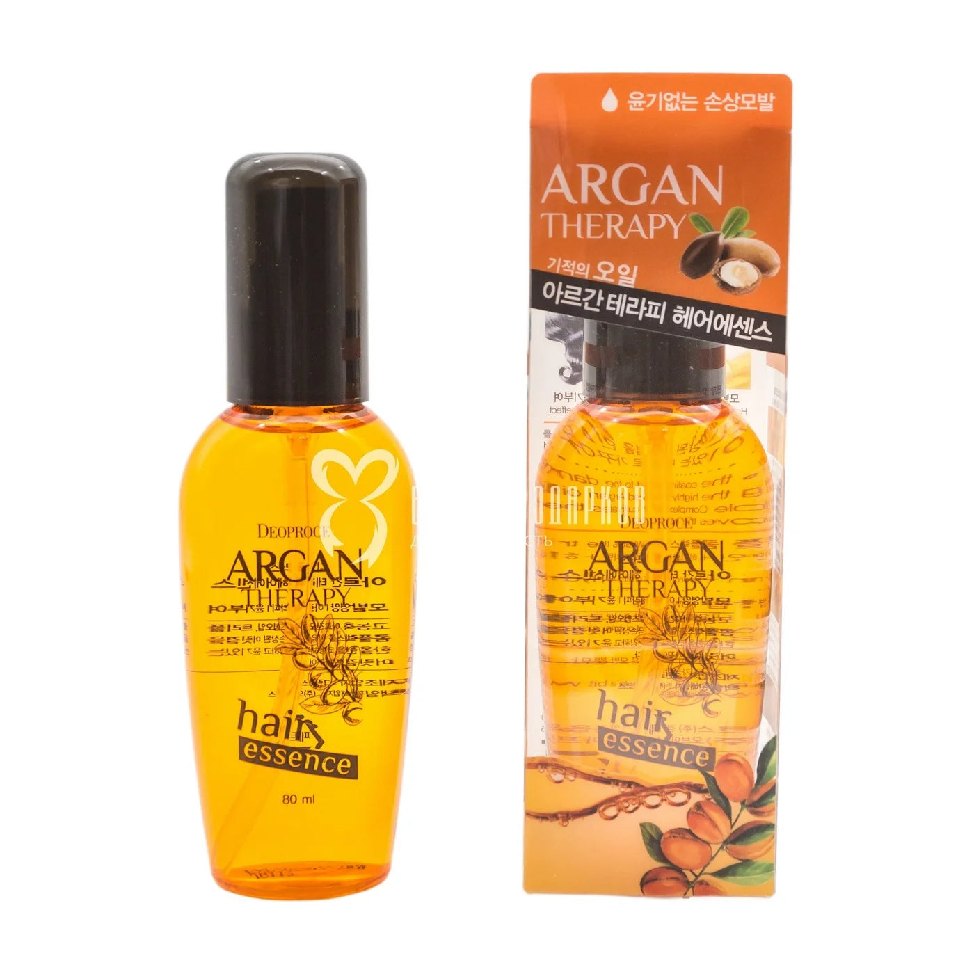 DEOPROCE Argan Therapy Hair Essence koncentruota argano aliejaus esencija, 80ml.