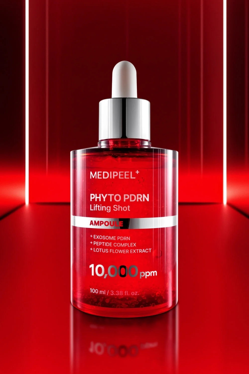 MEDI-PEEL Phyto Exosome PDRN intensyvaus veikimo, liftinguojanti ampulė su mikroadatėlėmis, 100ml.