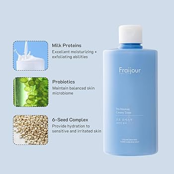 FRAIJOUR Pro-Moisture drėkinantis veido tonikas su probiotikais, 500ml.