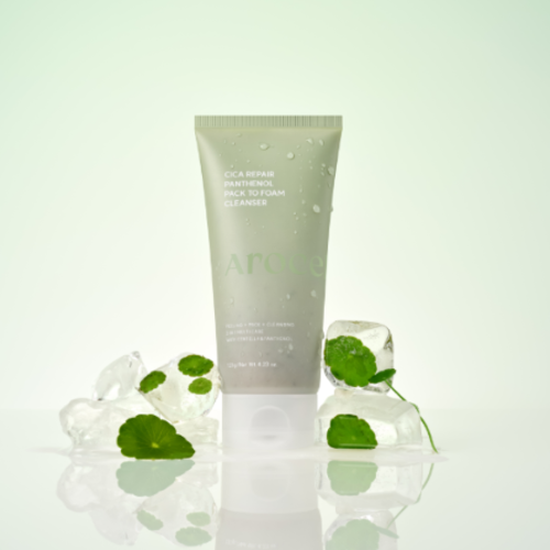 AROCELL CICA Repair Panthenol raminamasis veido prausiklis-putos, 120ml.