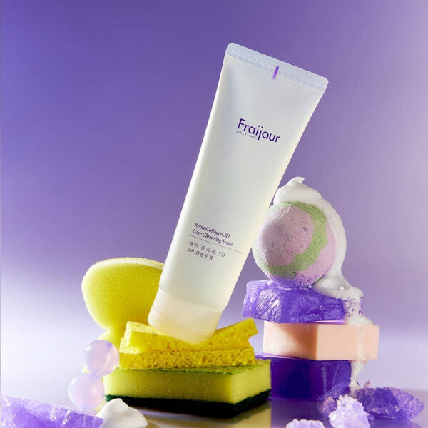 FRAIJOUR Retin-Collagen 3D senėjimą lėtinantis prausiklis-putos kolagenu, 250ml.