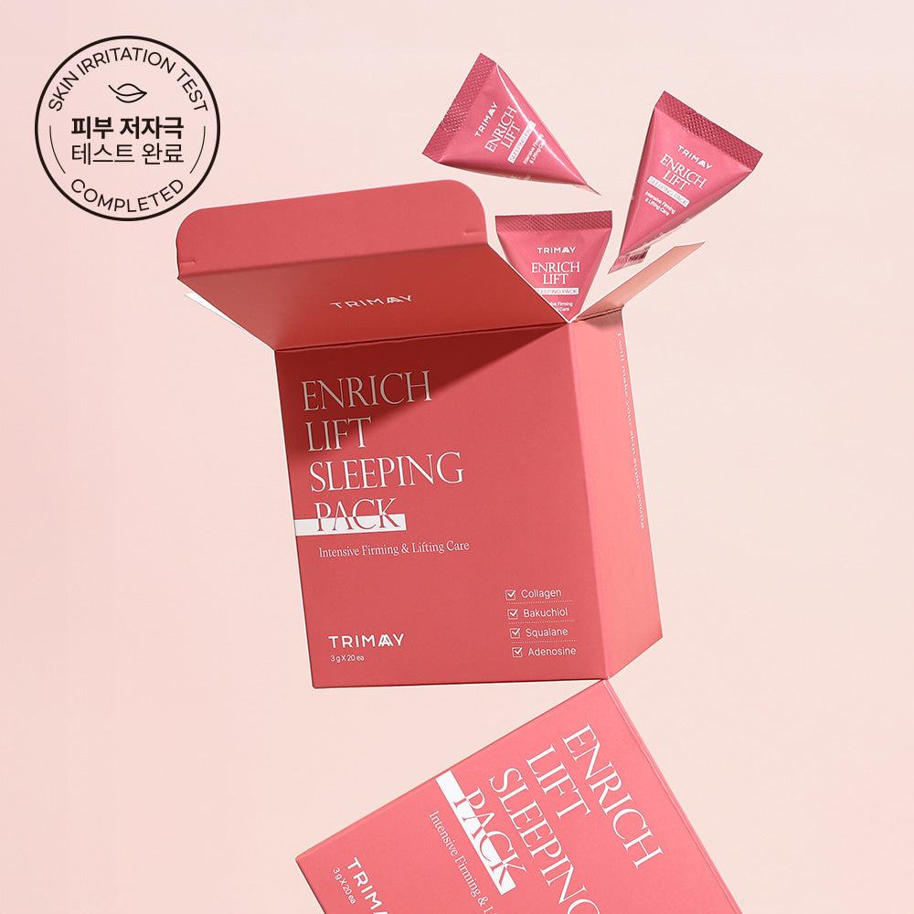 TRIMAY Enrich Lift liftinguojanti naktinė kaukė su kolagenu, 1vnt.