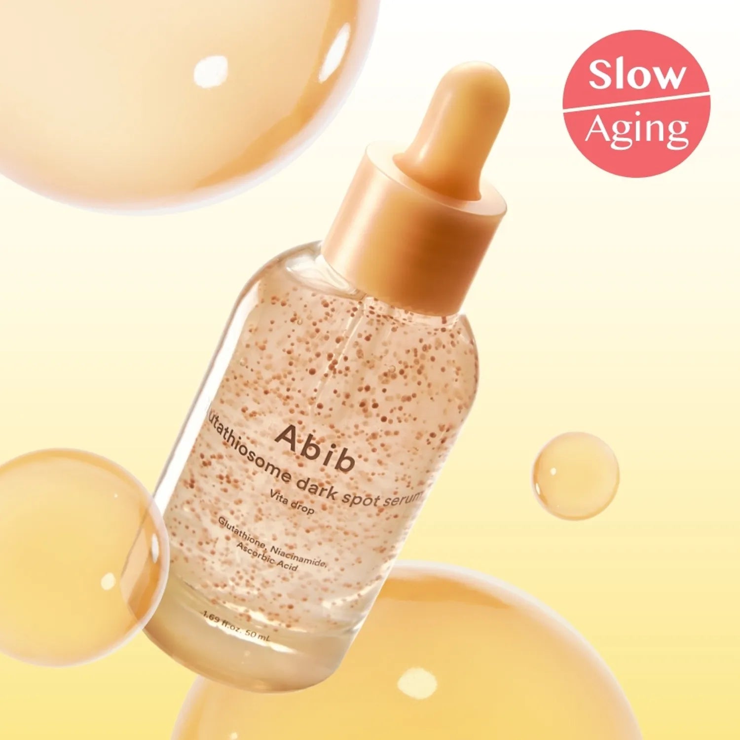 ABIB Glutathiosom Dark Spot švytėjimo suteikiantis veido serumas, 50ml.