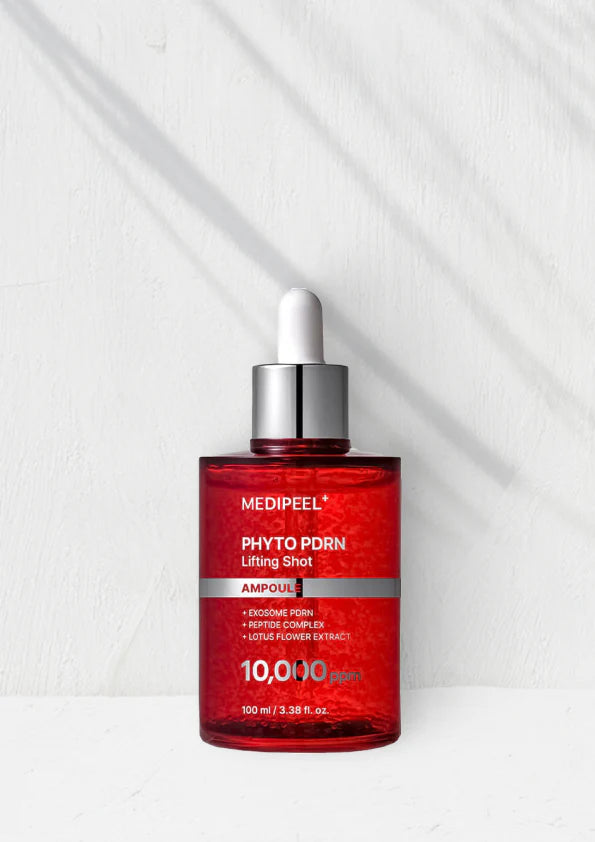 MEDI-PEEL Phyto Exosome PDRN intensyvaus veikimo, liftinguojanti ampulė su mikroadatėlėmis, 100ml.