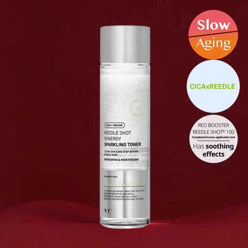 VT Cosmetics Reedle Shot drėkinantis veido toneris su mikroadatėlėmis, 150ml.