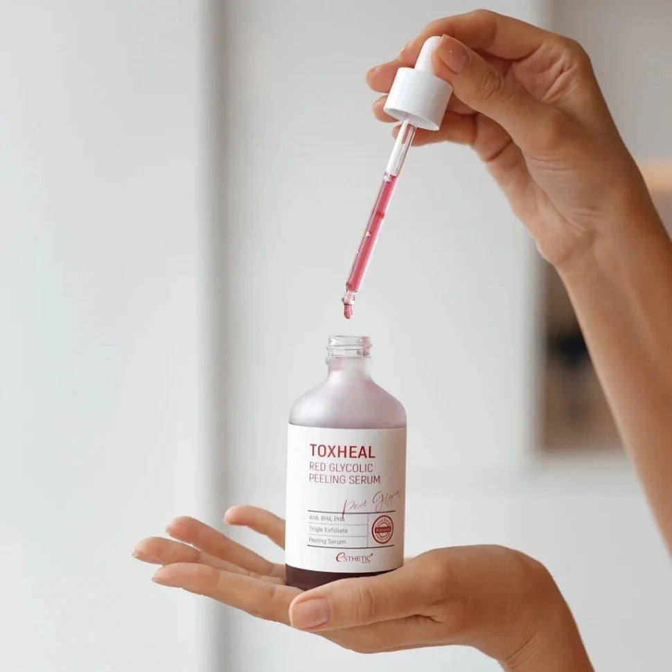 ESTHETIC HOUSE Toxheal Red Glycol šveičiamasis serumas su rūgščių kompleksu