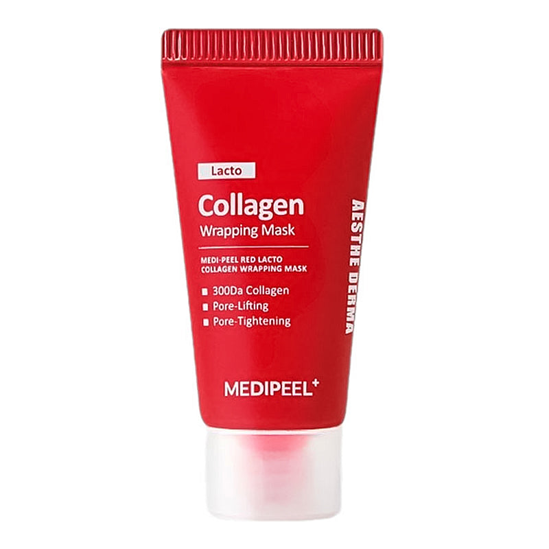 MEDI-PEEL Peptide Collagen Wrapping mask elastingumo suteikianti veido kaukė mini, 15ml.
