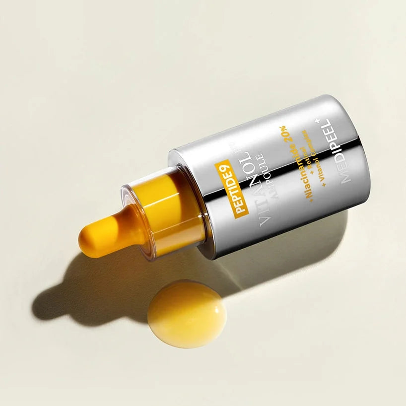 MEDI-PEEL Vitanol PRO senėjimą lėtinantis veido serumas su vitaminais, peptidais ir niacinamidu, 50ml.