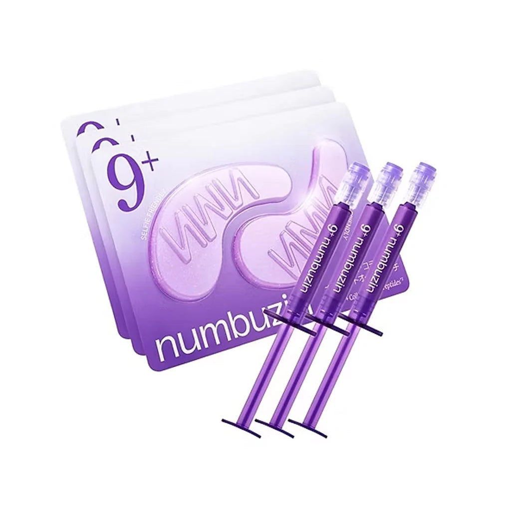 NUMBUZIN No.9 NAD+ Retinol Volumetox intensyvus paakių kremas ir paakių kaukių rinkinys