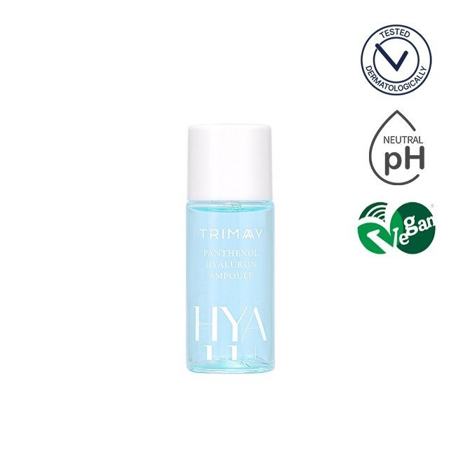 TRIMAY Panthenol Hyaluron raminantis-drėkinantis serumas mini, 10ml.