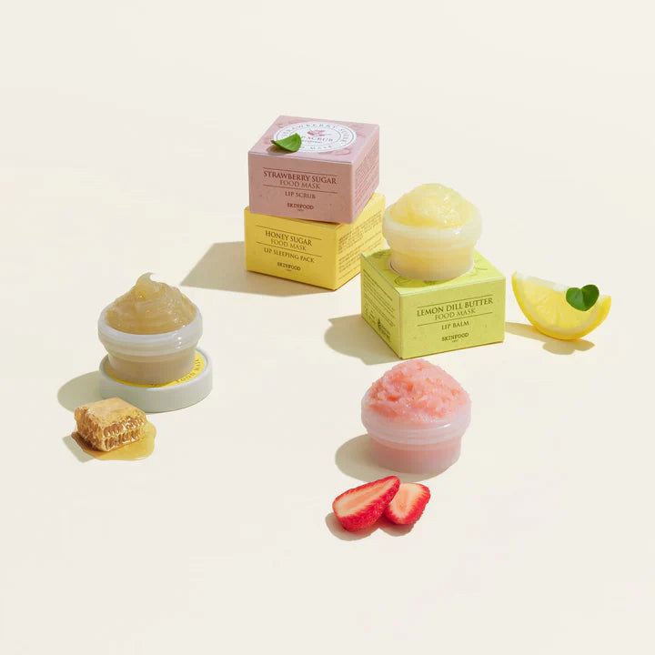 SKINFOOD Lemon Dill lūpų balzamas-kaukė, 21ml.