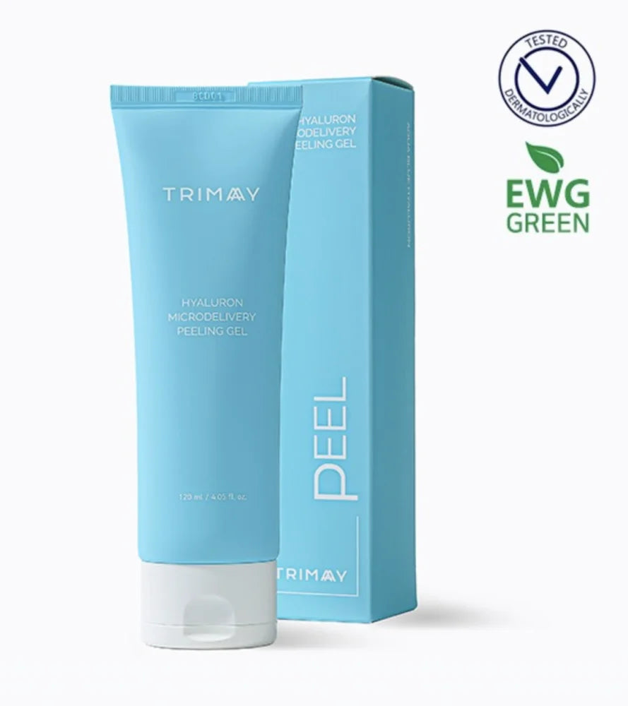 TRIMAY Hyaluron Microdelivery šveičiamasis veido prausiklis-gelis su hialuronu, 120ml.