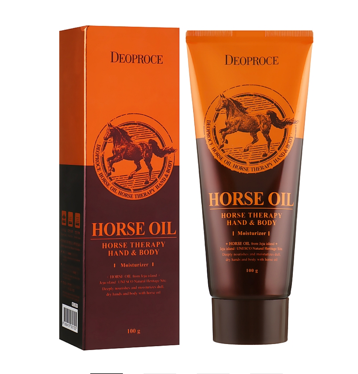 DEOPROCE intensyviai maitinantis rankų ir kūno kremas, 100ml.