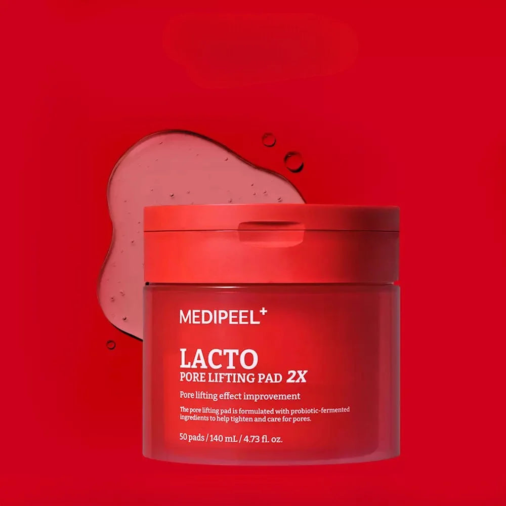 MEDI-PEEL Lacto Pore Lifting poras mažinantys toniko padeliai, 50vnt.