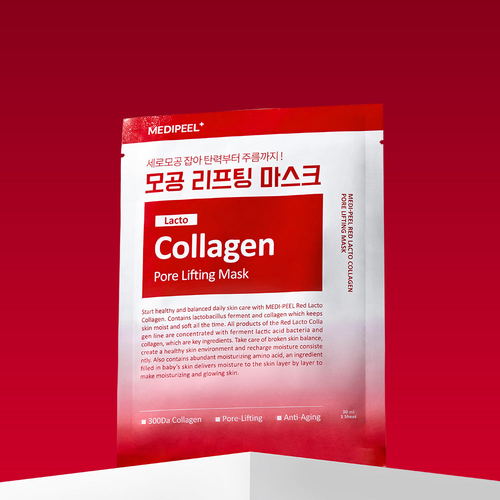 MEDI-PEEL Red Lacto Collagen lakštinė kaukė su kolagenu