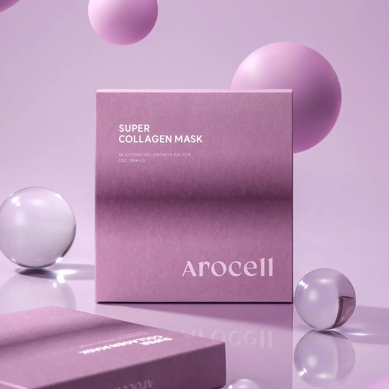 AEROCELL Super Collagen hidrogelinė veido kaukė