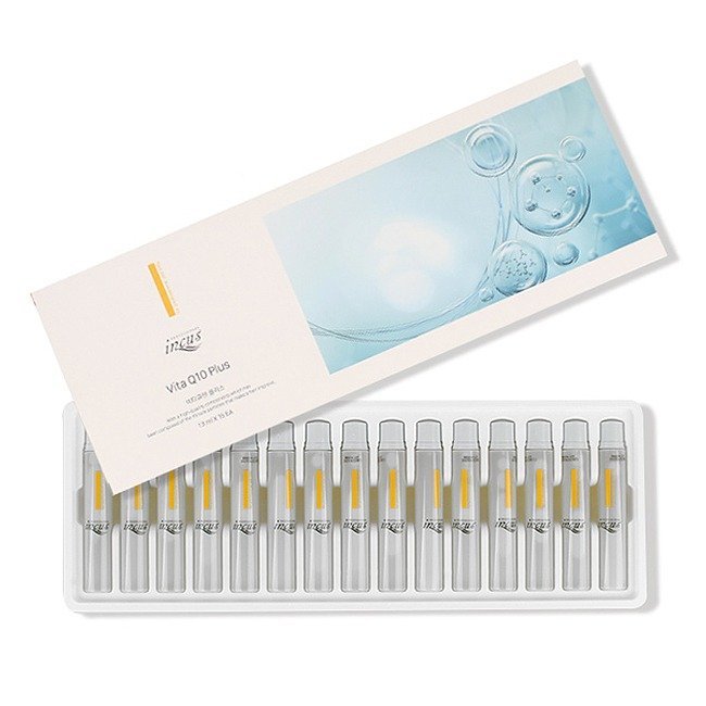 INCUS ampulės su Q10 fermentu, 15vnt.
