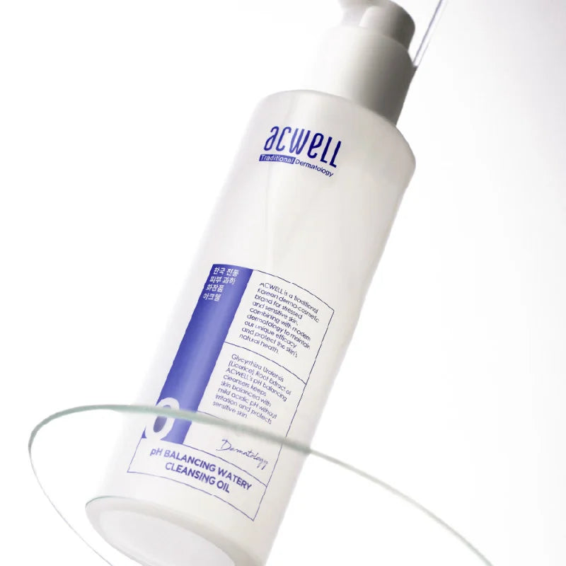 ACWELL pH Balancing aliejinis veido prausiklis sausai odai, 200ml.