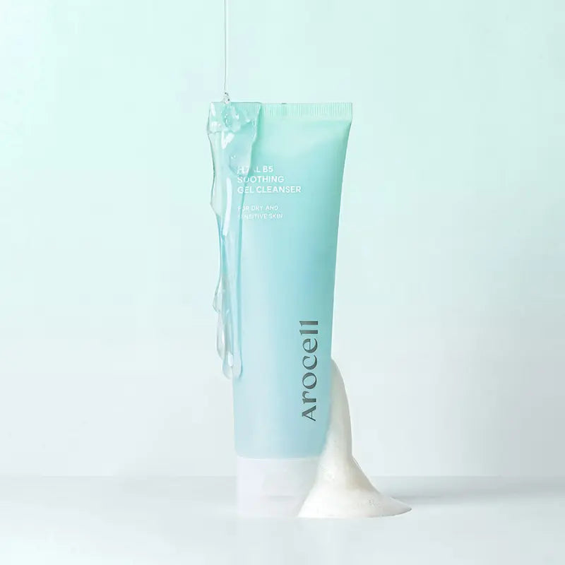 AROCELL Hyal Soothing raminamasis veido prausiklis-putos, 120ml.