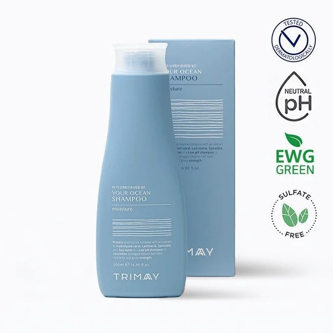 TRIMAY Your Ocean drėkinantis šampūnas su proteinais, 500ml.