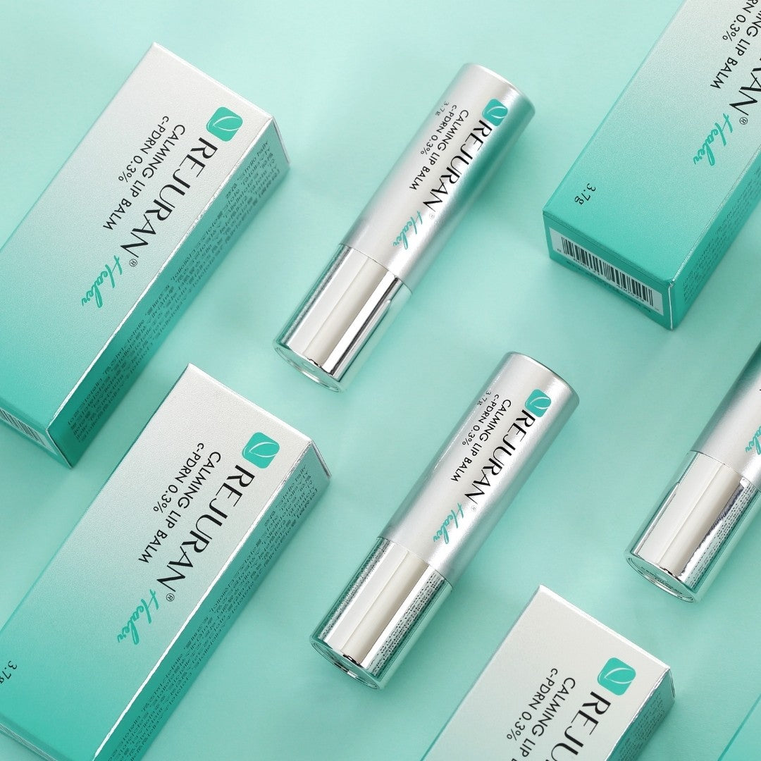 REJURAN Healer Calming lūpų balzams sausoms lūpoms su PDRN 0.3%, 3.7g.