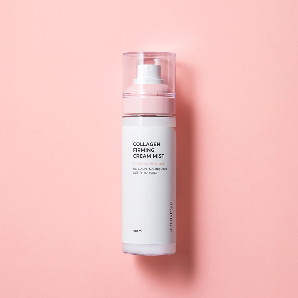 DEOPROCE Collagen Firming Mist NAUJIENA liftinguojantis purškiamas veido kremas-dulksna, 100ml.