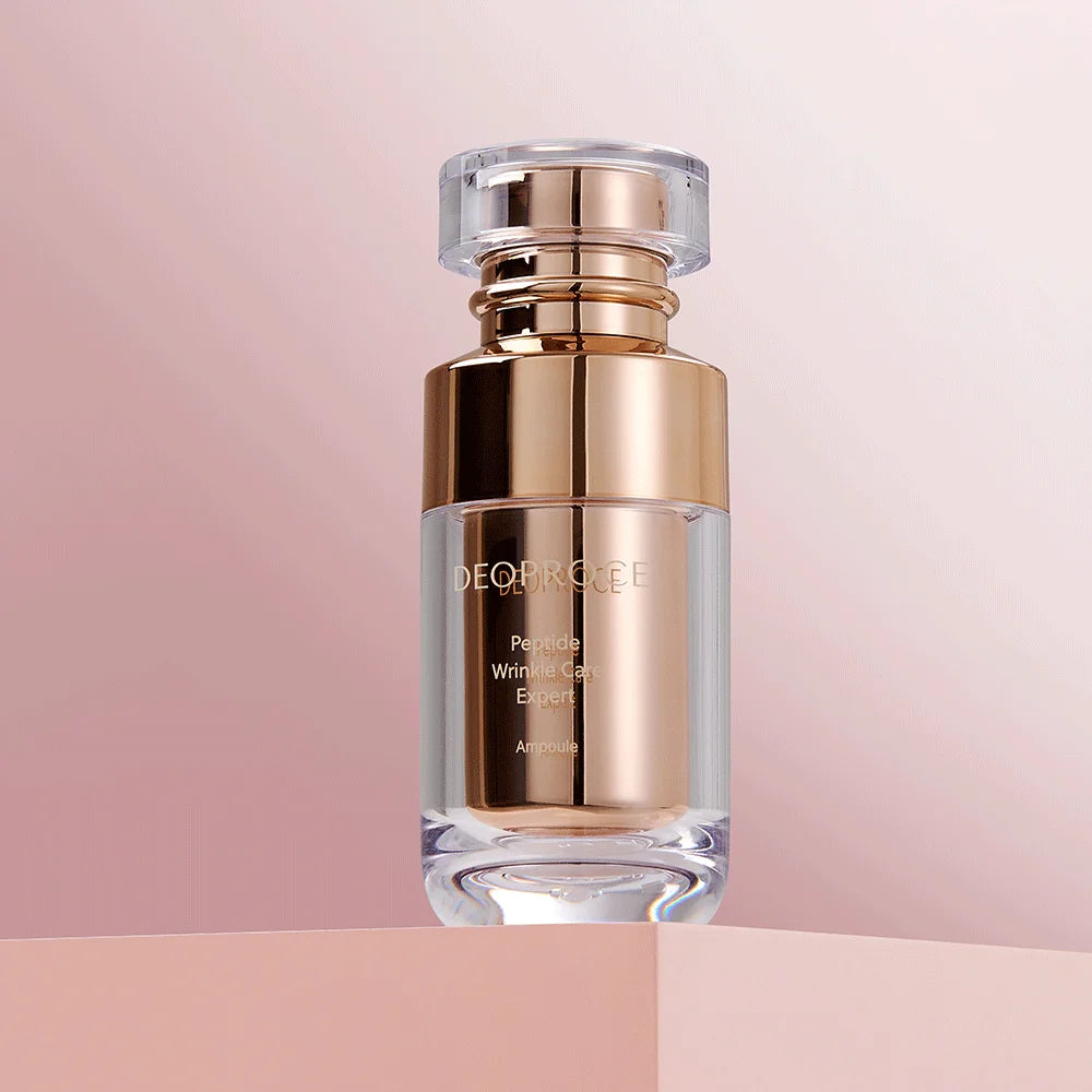 DEOPROCE Peptide Wrinkle Care Expert priešraukšlinis serumas su peptidais, 50ml.