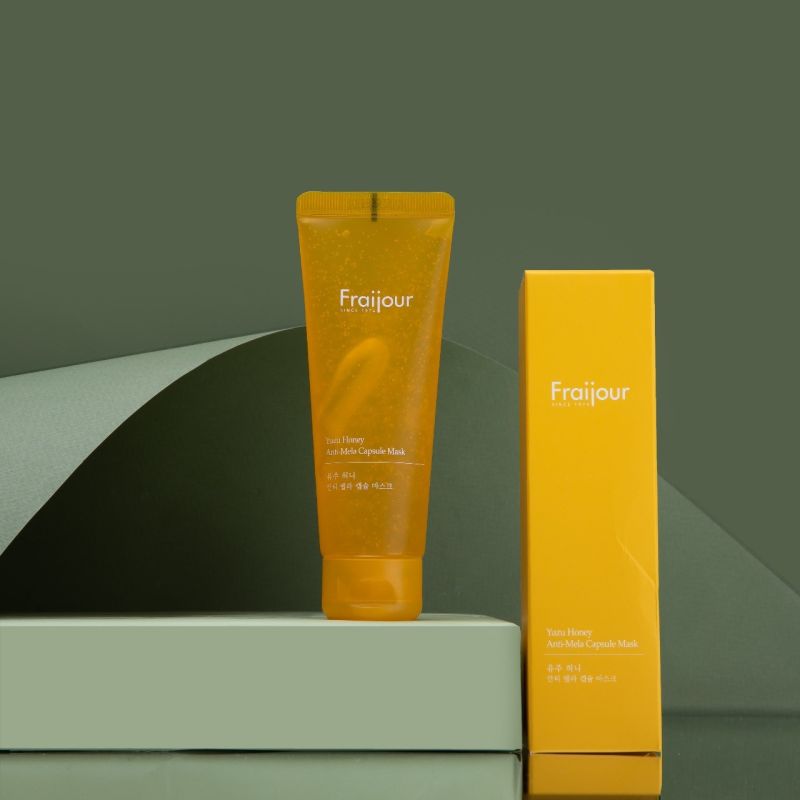 Fraijour Anti-Mela šviesinamoji veido kaukė su medumi ir YUZU ekstraktu, 75ml.