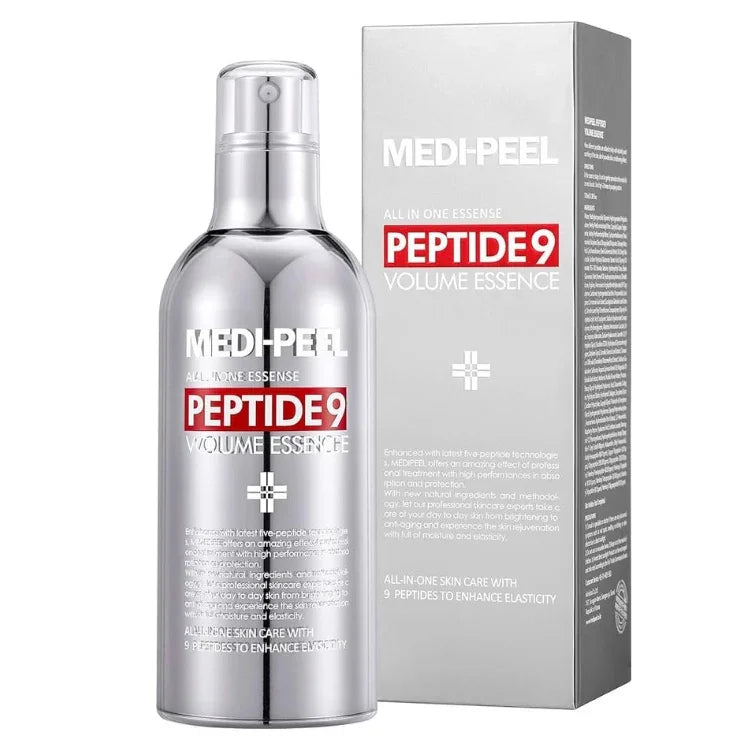 MEDI-PEEL PEPTIDE 9 Volume PRO daugiafunkcinė, deguonimi praturtinta esencija su peptidais, 100ml.