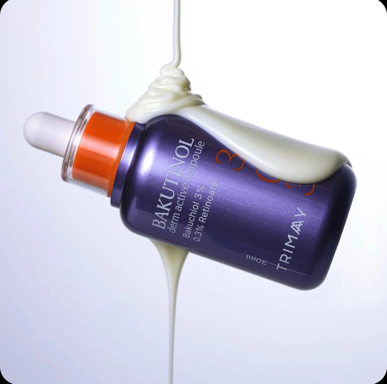 TRIMAY Bakutinol Derm Active ląstelių atsinaujinimą skatinantis veido serumas, 30ml.