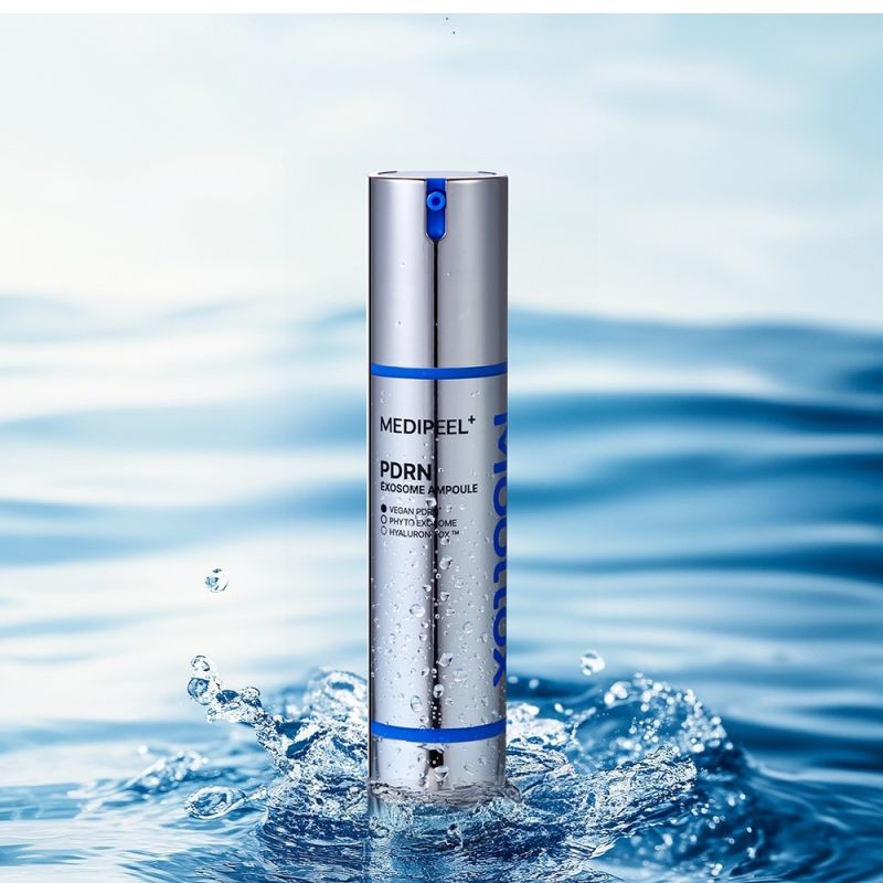 MEDI-PEEL Mooltox PDRN Exosome intensyviai drėkinantis veido serumas su mikroadatėlėmis, 50ml.