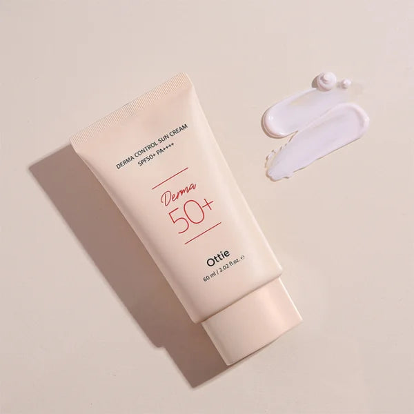 OTTIE Derma Control apsauginis kremas nuo saulės SPF50+, 60ml.