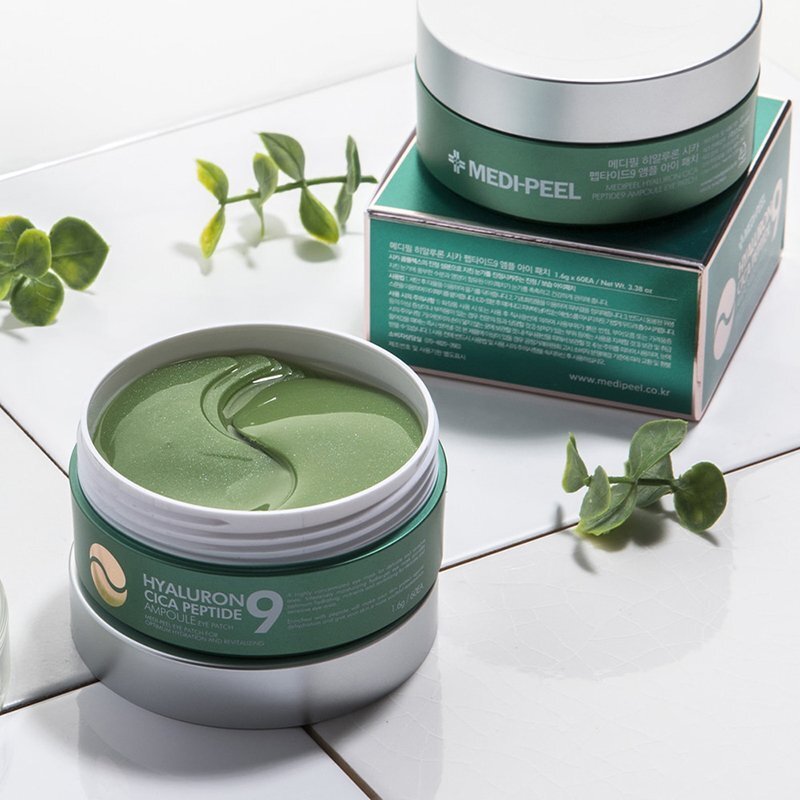 MEDI-PEEL Hyaluron CICA raminanti hidrogelinė paakių kaukė su Centella ekstraktu ir peptidais, 60vnt.