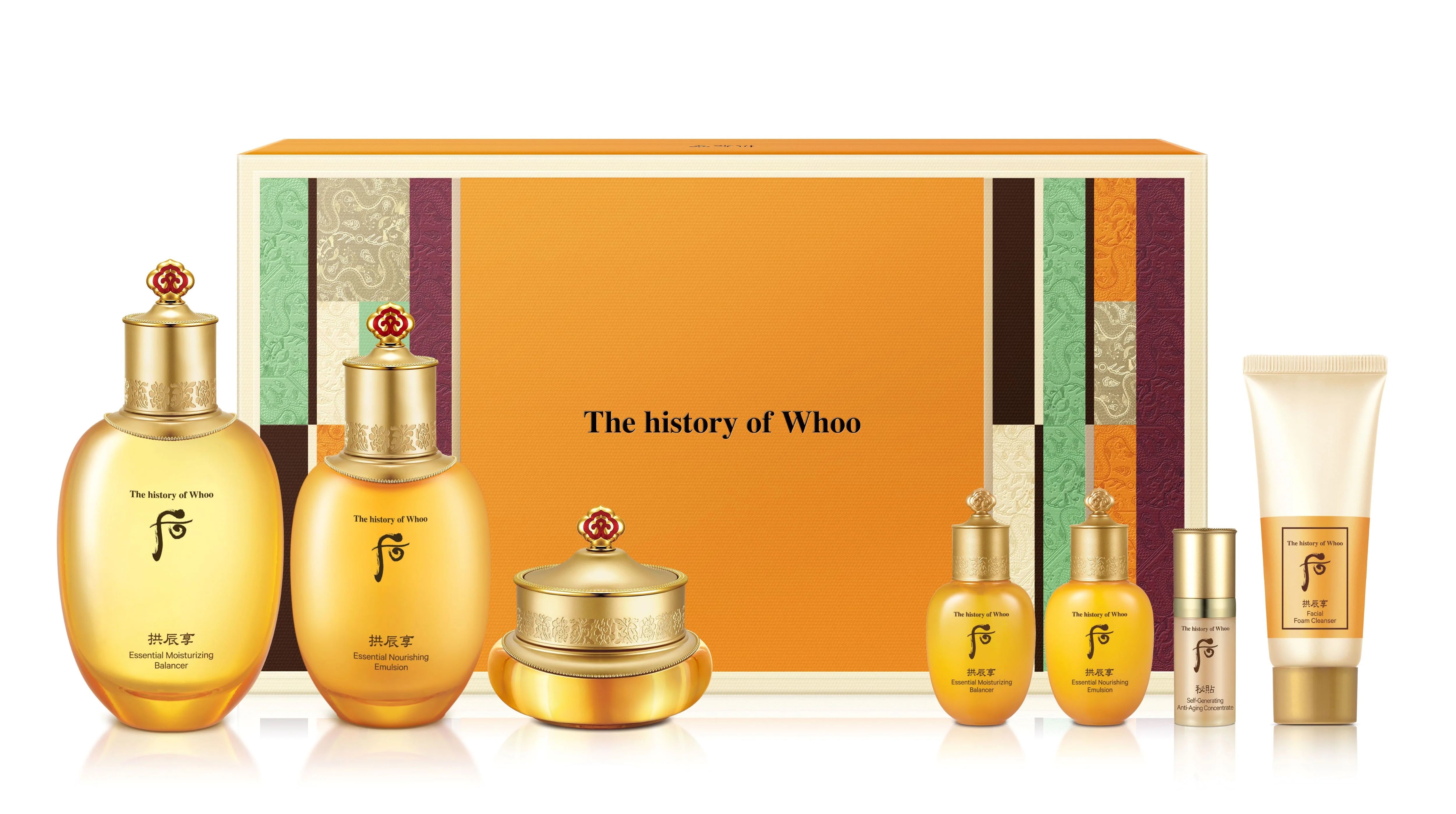 The History of Whoo Royal prabangus drėkinantis 7 produktų rinkinys