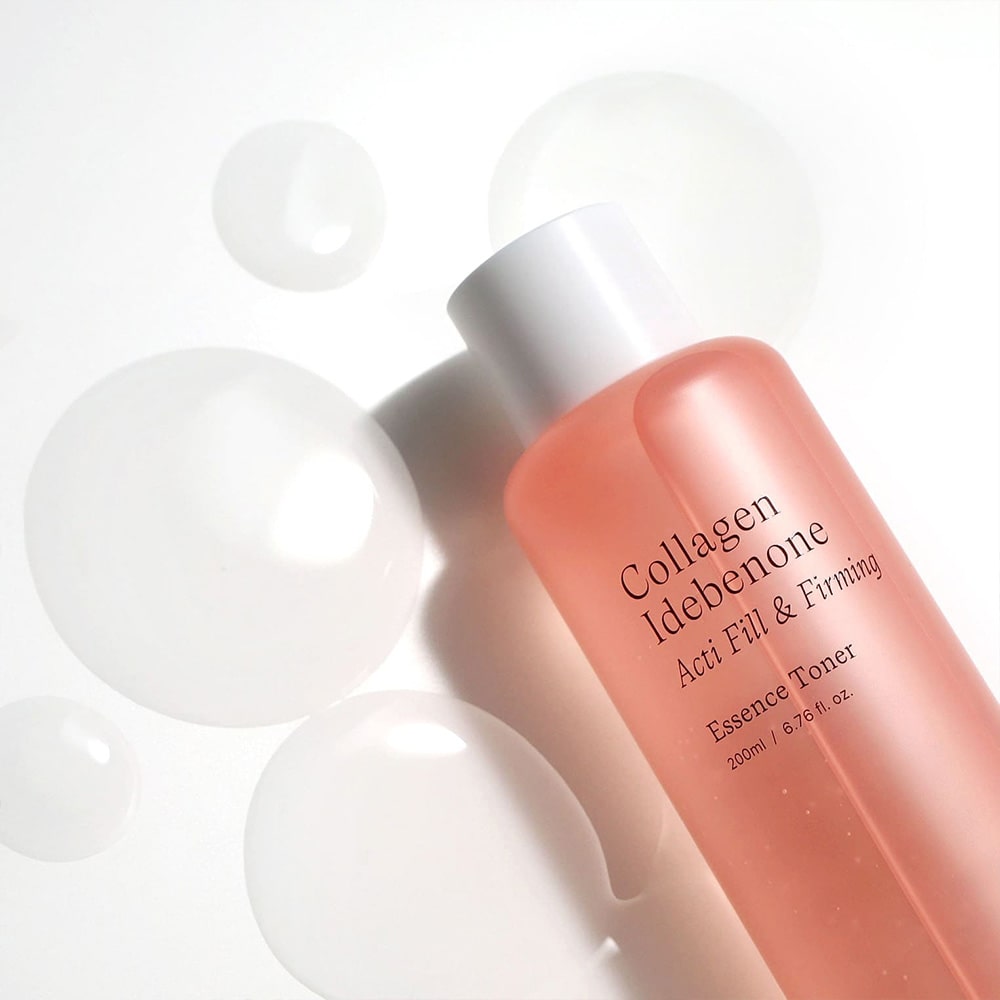 TRIMAY Collagen Idebenone Acti Fill & Firming tonikas su kolagenu, 200ml.