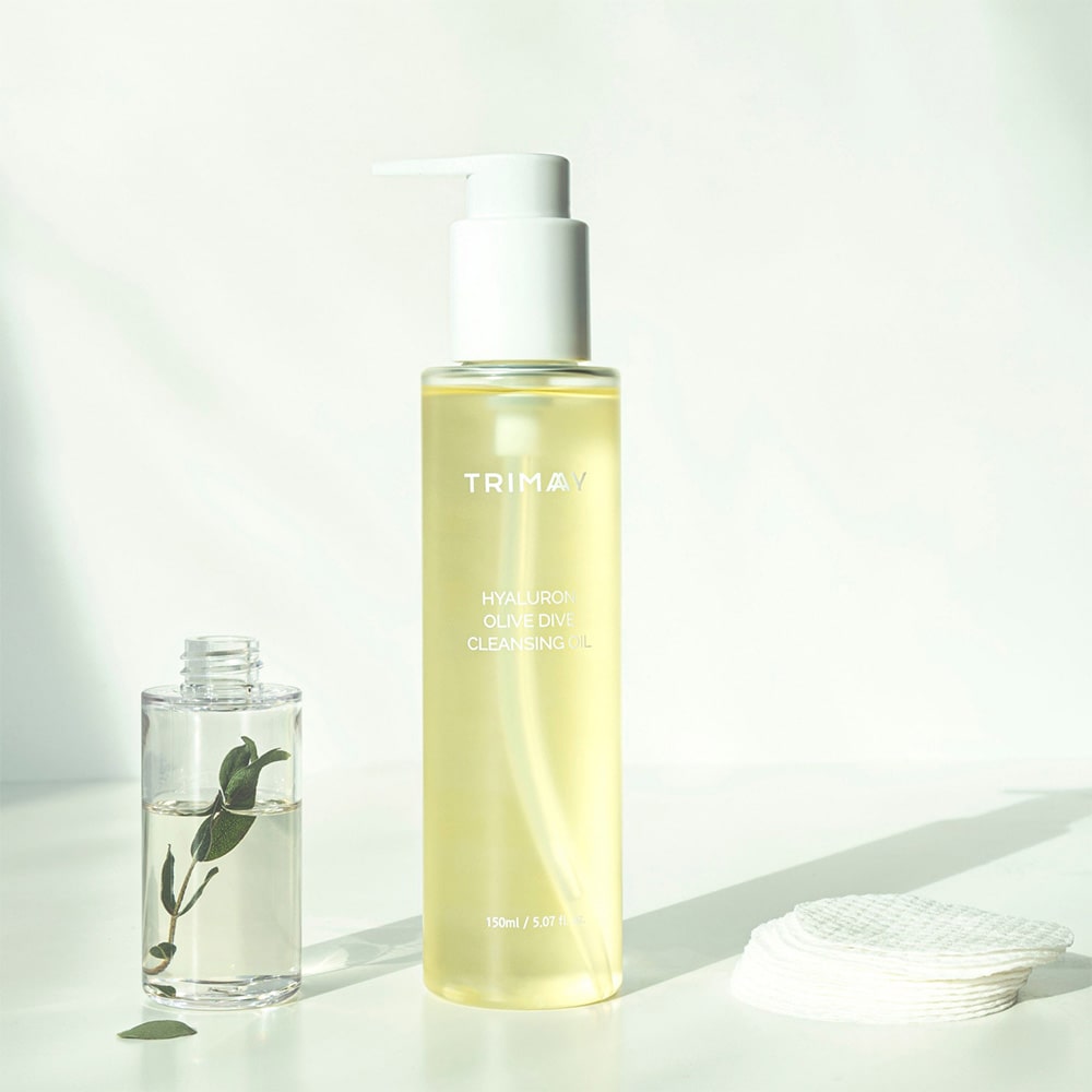 TRIMAY Hyaluron Olive Dive aliejinis veido prausiklis su hialuronu, 120ml.