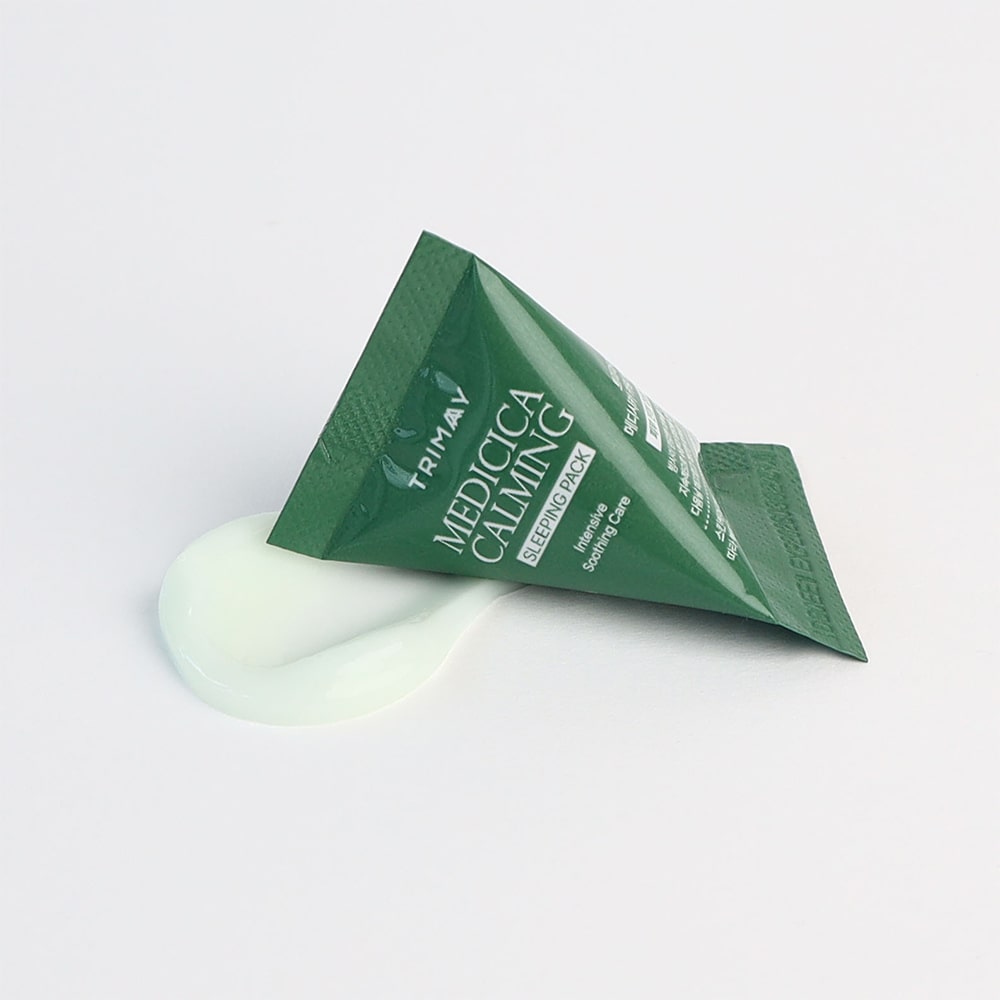 TRIMAY Medicica Calming raminanti naktinė kaukė su Centella ekstraktu, 20vnt.