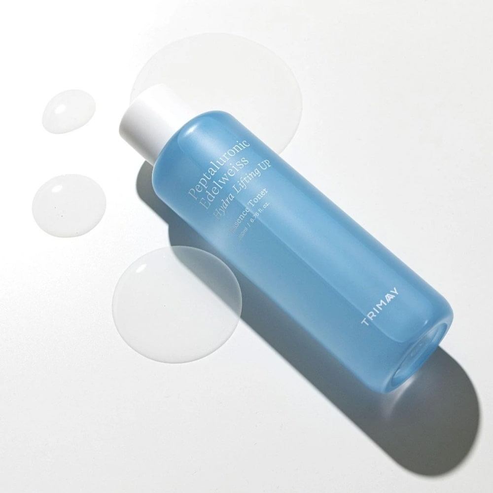 TRIMAY Hydra Lifting Up drėkinamasis tonikas su peptidais ir hialuronu, 200ml.