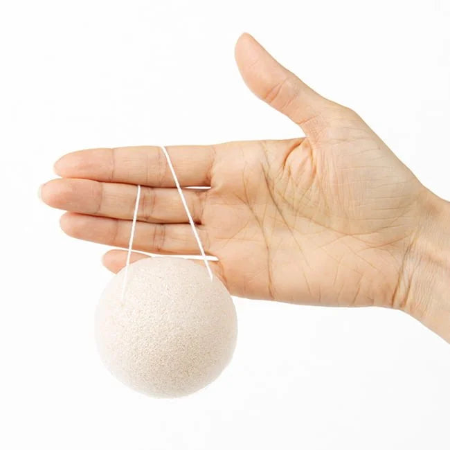 TRIMAY White Konjac Sponge veido prausimosi kempinėlė