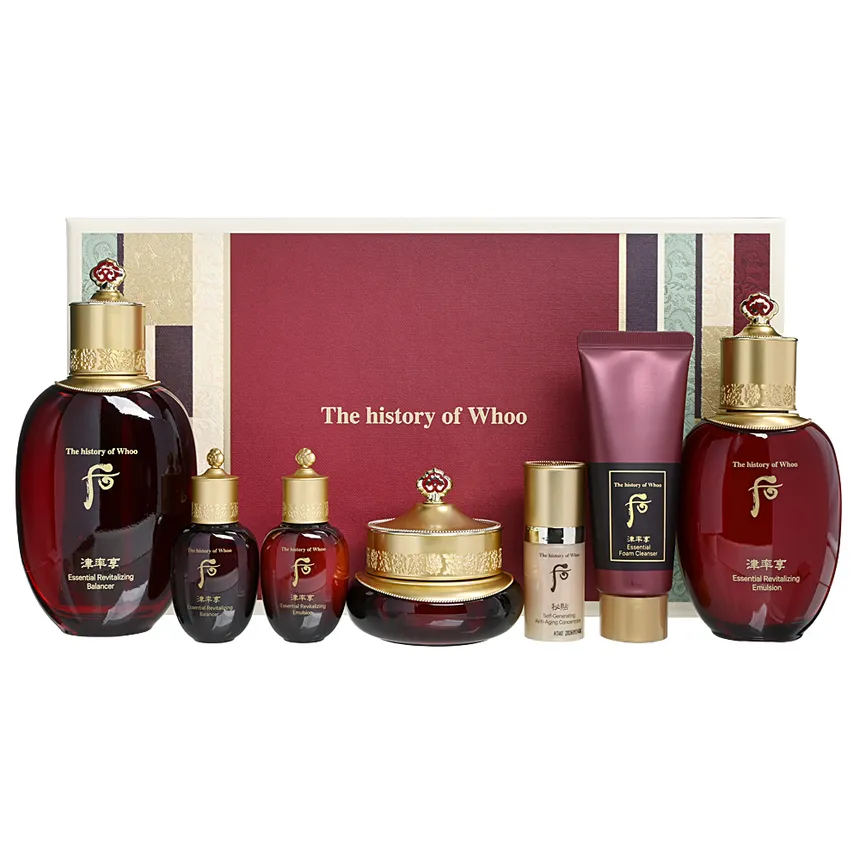 The History of Whoo prabangus brandžios odos 7 produktų rinkinys