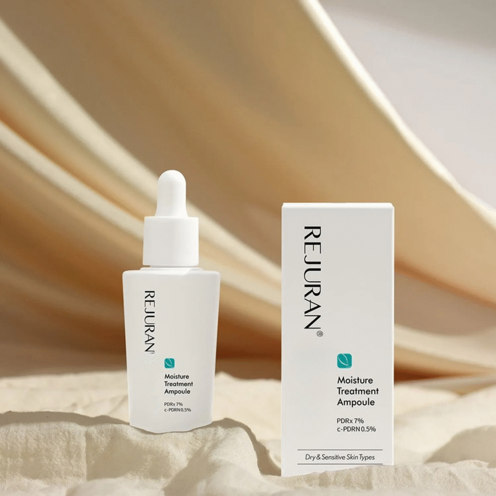 REJURAN Derma Healer Moisture Treatment giliai drėkinantis-raminantis veido serumas su c-PDRN 0.5%, 30ml.